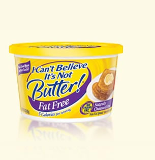 I Can't Believe It's Not Butter Fat Free