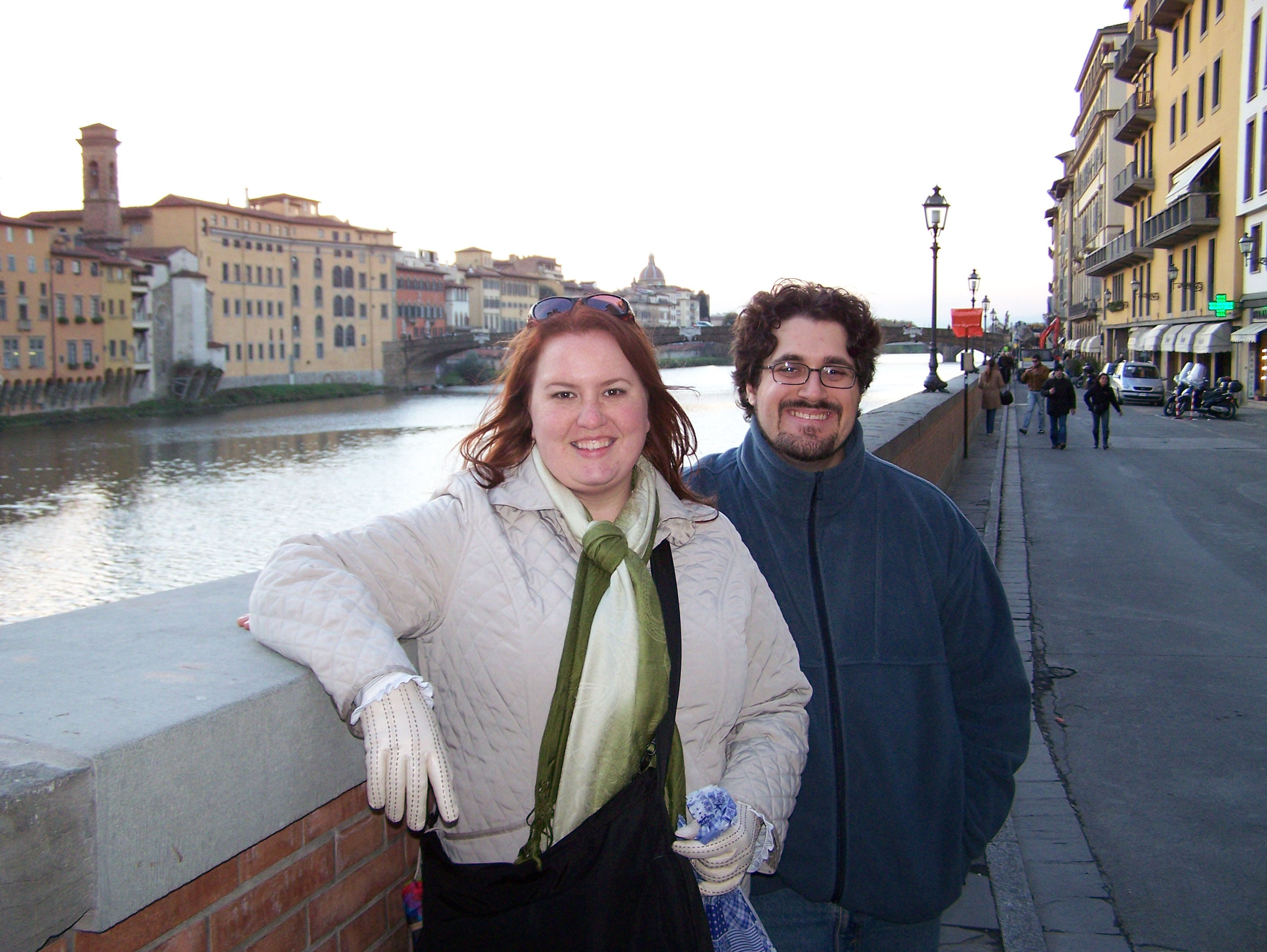 Jesse and Shauna in Florence