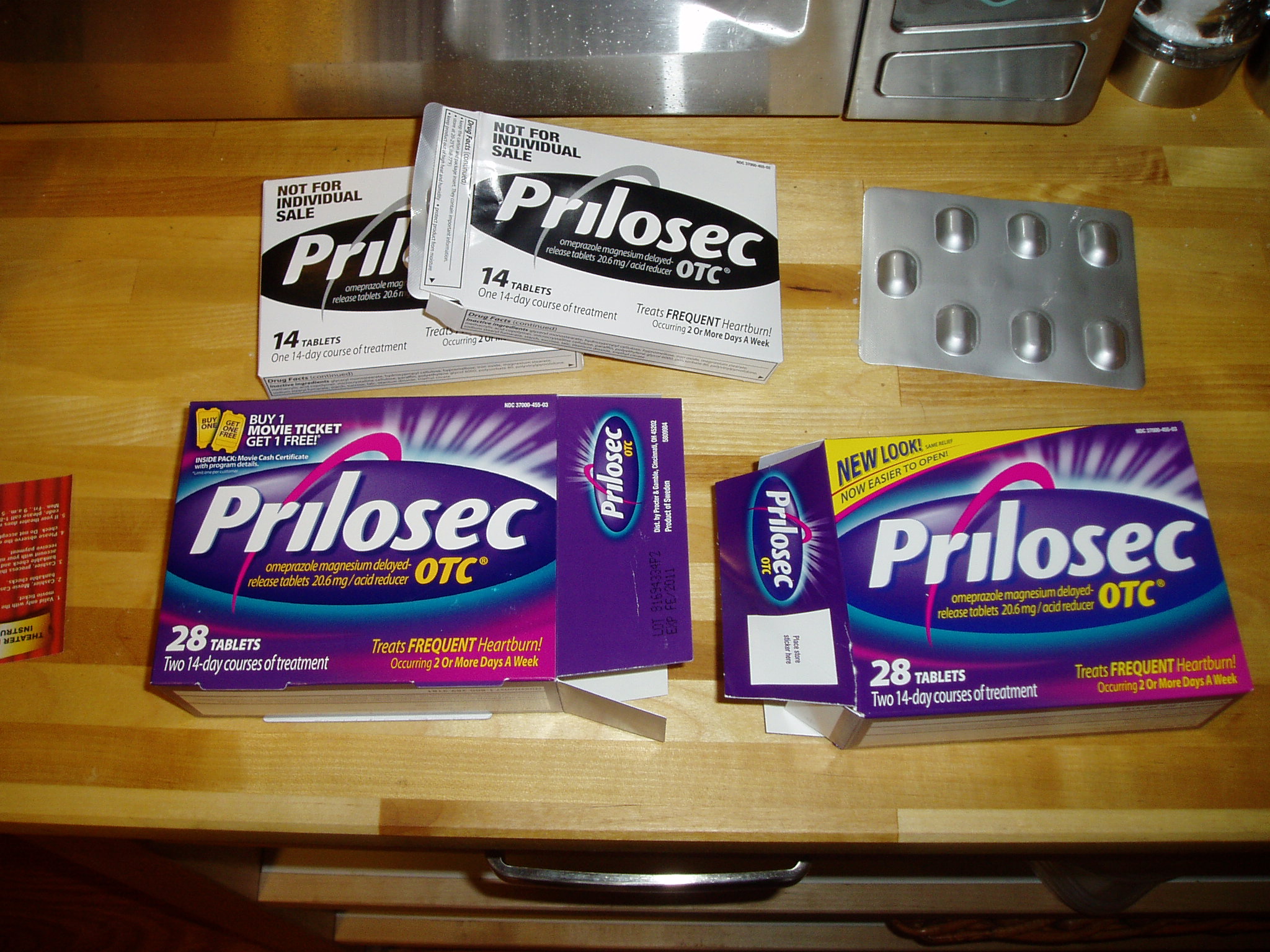 Dumb Prilosec Packaging