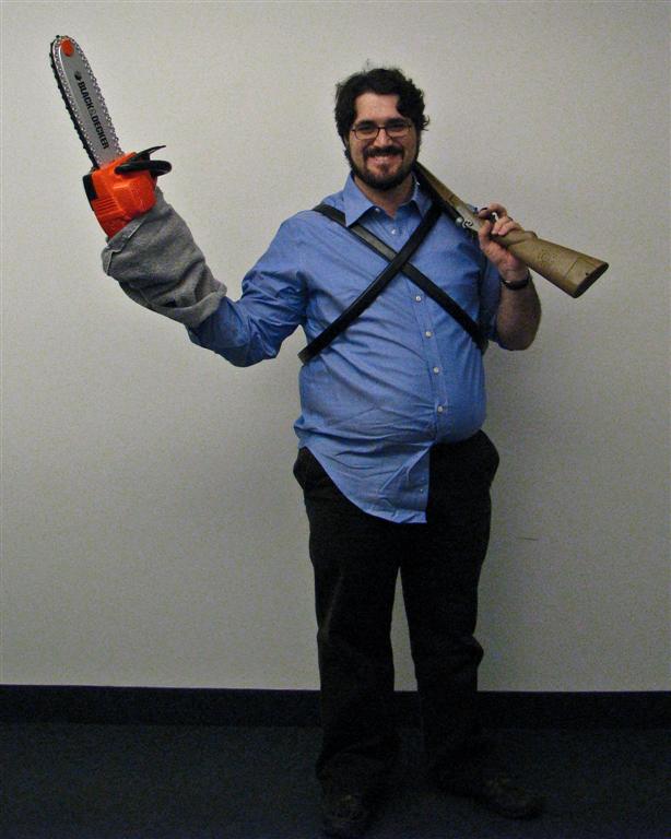 Jesse as Ash from Army of Darkness