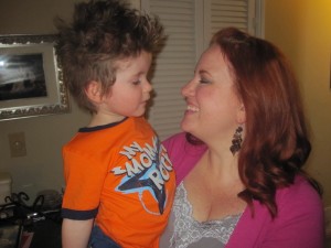 Liam and Mommy