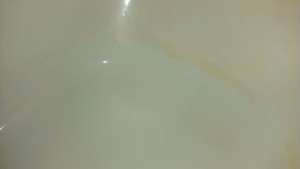 Yep, that's grease. Ew.